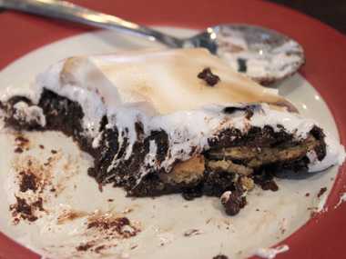 crockpot s’mores brownies