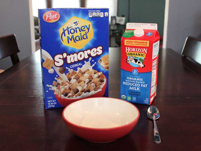 Post Honey Maid S’mores cereal