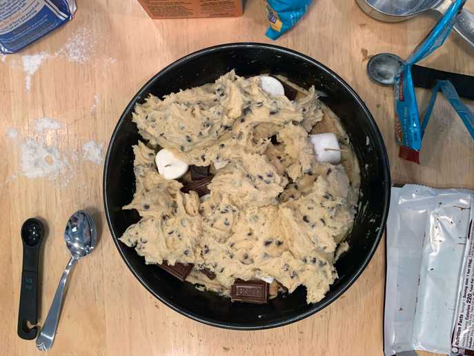 Giant S'mores Stuffed Chocolate Chip Skillet Cookie. - Half Baked Harvest