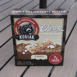 Kodiak chewy s’mores granola bars