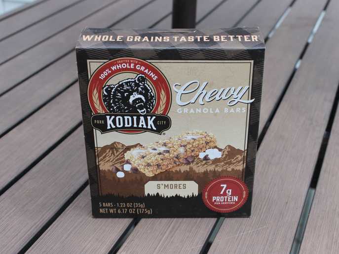 Kodiak chewy s’mores granola bars