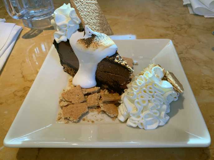Cheesecake Factory S’mores Galore cheesecake
