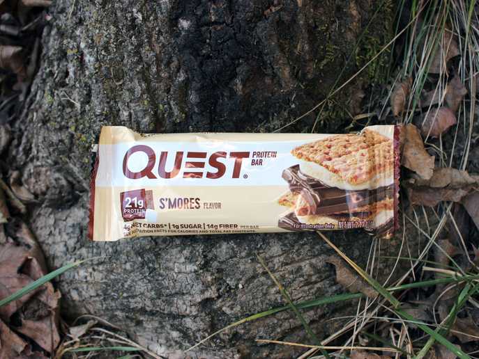 Quest Nutrition S’mores bar