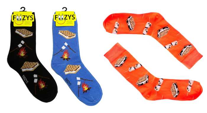 s’mores socks