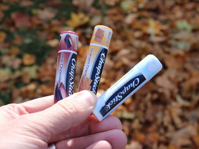 ChapStick S’mores Collection flavors