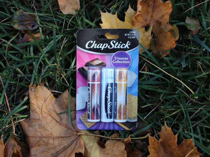 ChapStick S’mores Collection packaging