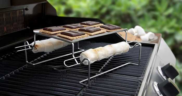 s’mores grilling rack